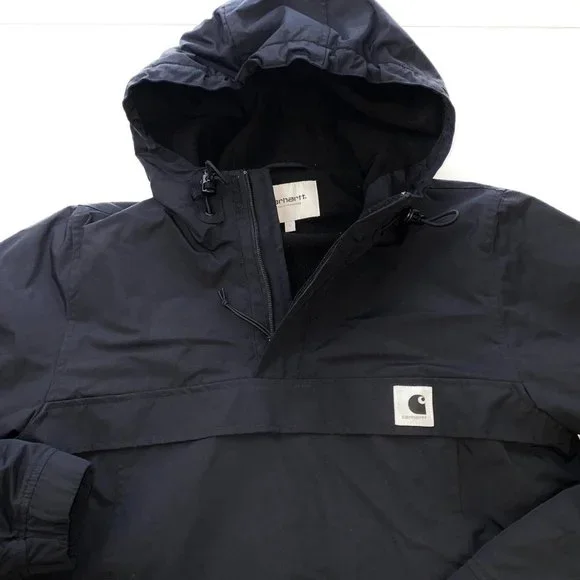 Carhartt WiP Nimbus Pullover Jacket Black Small. - Picture 4 of 4